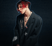 Yungblud in an edited image from his album artwork.