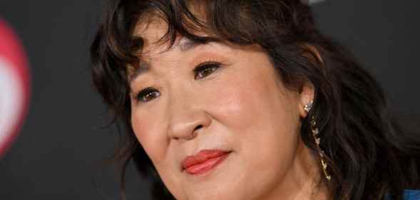 Close-up of Sandra's face