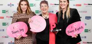 Juno Dawson, Joanne Harris and Hannah Graf MBE