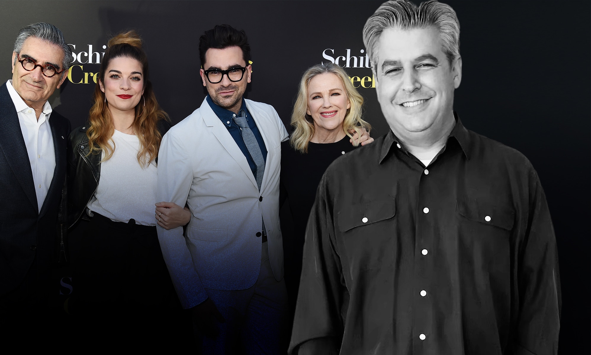 Levy pays tribute to Schitt's Creek producer Feigin