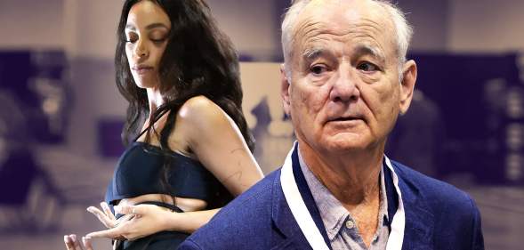 Collage of Solange and Bill Murray