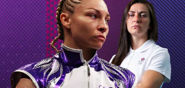 Lauren Price MBE and Karriss Artingstall