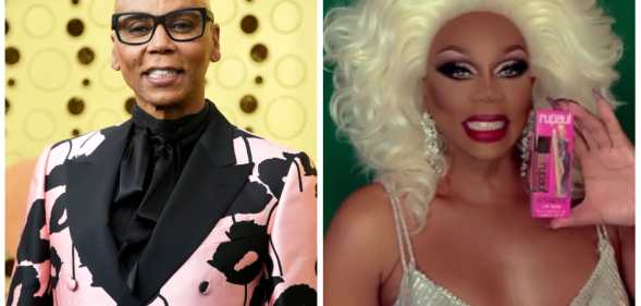 RuPaul has launched his debut UK beauty collection at Superdrug. (Frazer Harrison/Getty Images/Instagram)