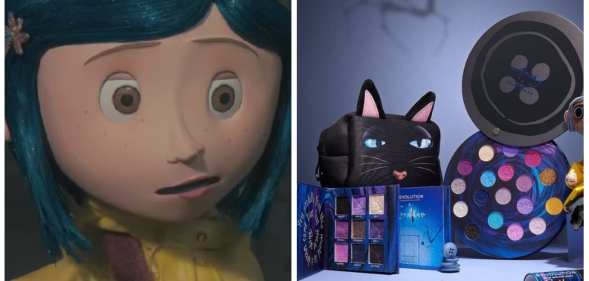 Revolution Beauty has released a collection inspired by animated cult classic, Coraline.