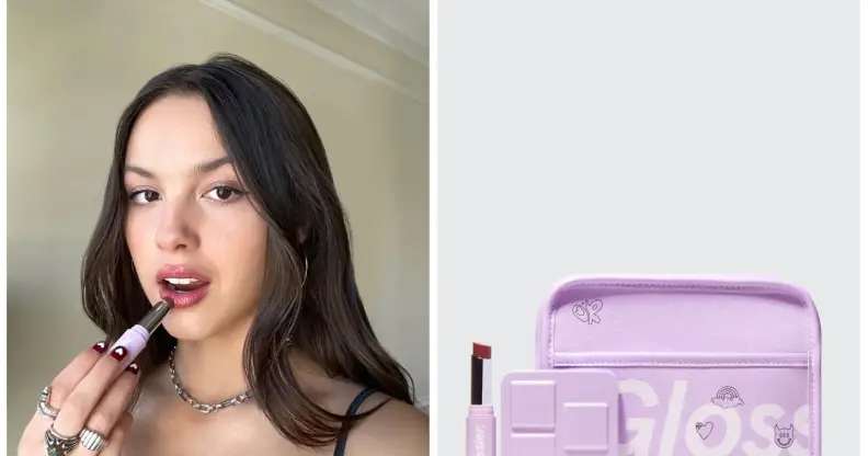 Olivia Rodrigo has released her first Glossier collection.