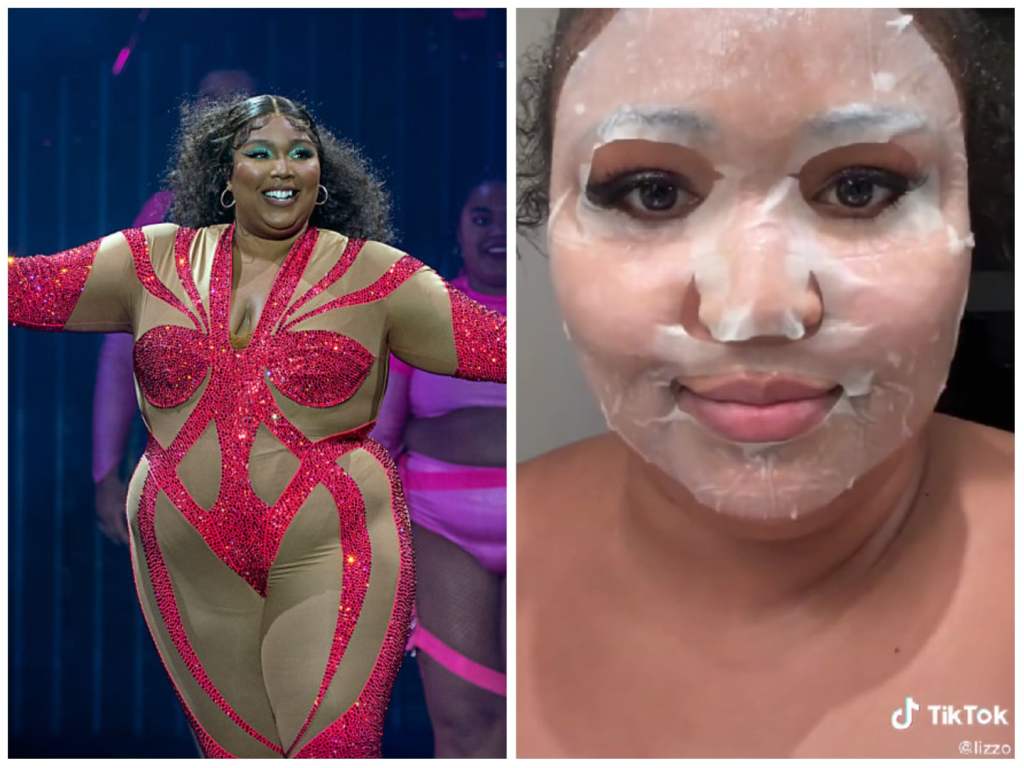 Lizzo has revealed her skin care routine while on her Special Tour.