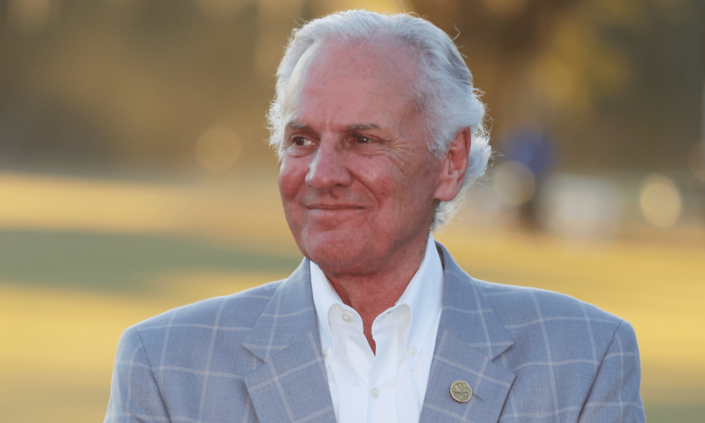 South Carolina governor Henry McMaster looks on after the final round of the CJ Cup at Congaree Golf Club