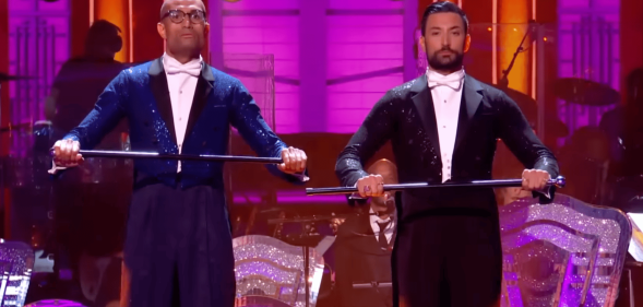 Richie Anderson and Giovanni Pernice dance on Strictly Come Dancing