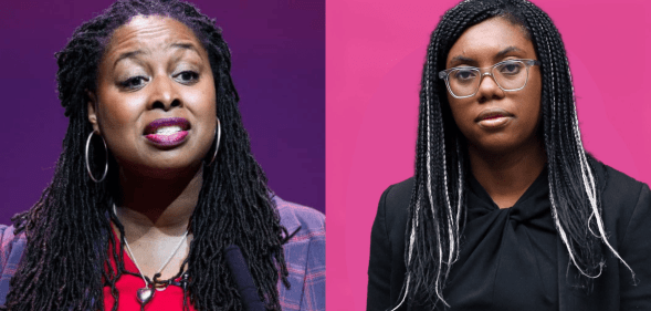 Labour MP Dawn Butler and minister for women and equalities Kemi Badenoch