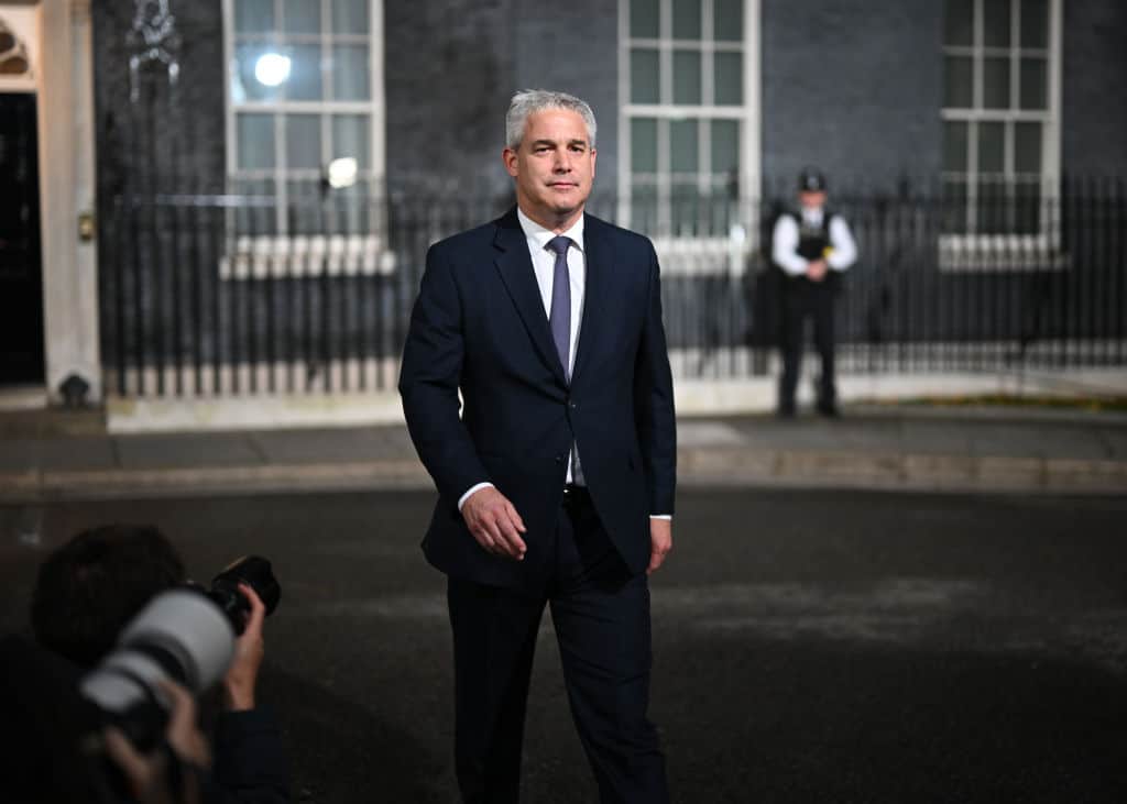 Steve Barclay leaves 10 Downing as new Prime Minister Rishi Sunak begins cabinet reshuffle.
