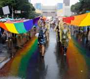 Taiwan holds first LGBTQ+ Pride parade in two years as country relaxes Covid-19 restrictions