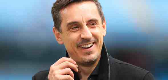 An image of former footballer Gary Neville smiling