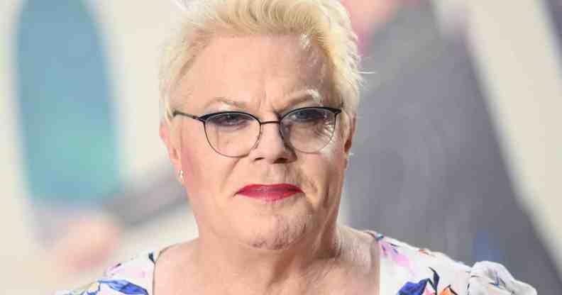 A photo of Eddie Izzard attending the "Moonage Daydream" London Premiere.