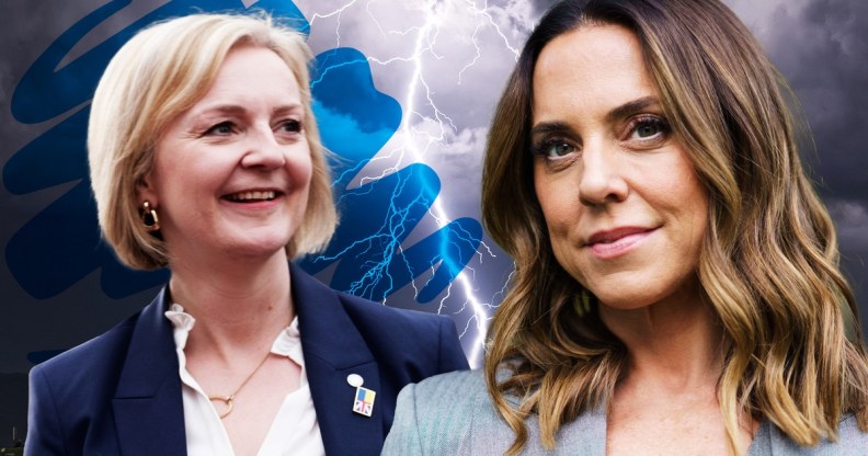 Liz Truss and Melanie C