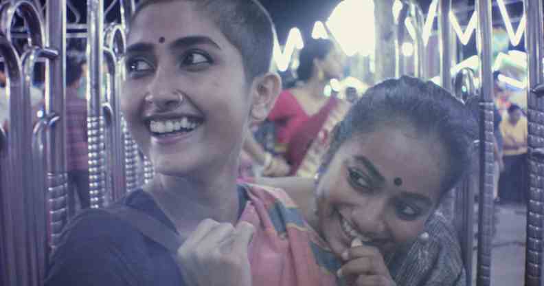 A promo still of actors Madhyama Halder and Satakshi Nandy from the short film Honey. (Supplied)