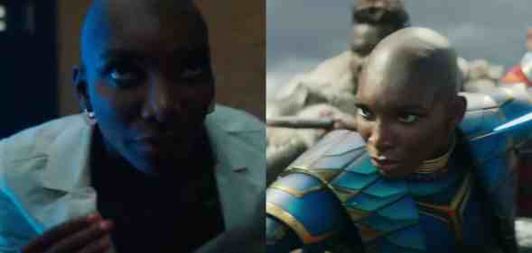 Michaela Cole as Aneka in Black Panther_ Wakanda Forever. (Marvel_Youtube)