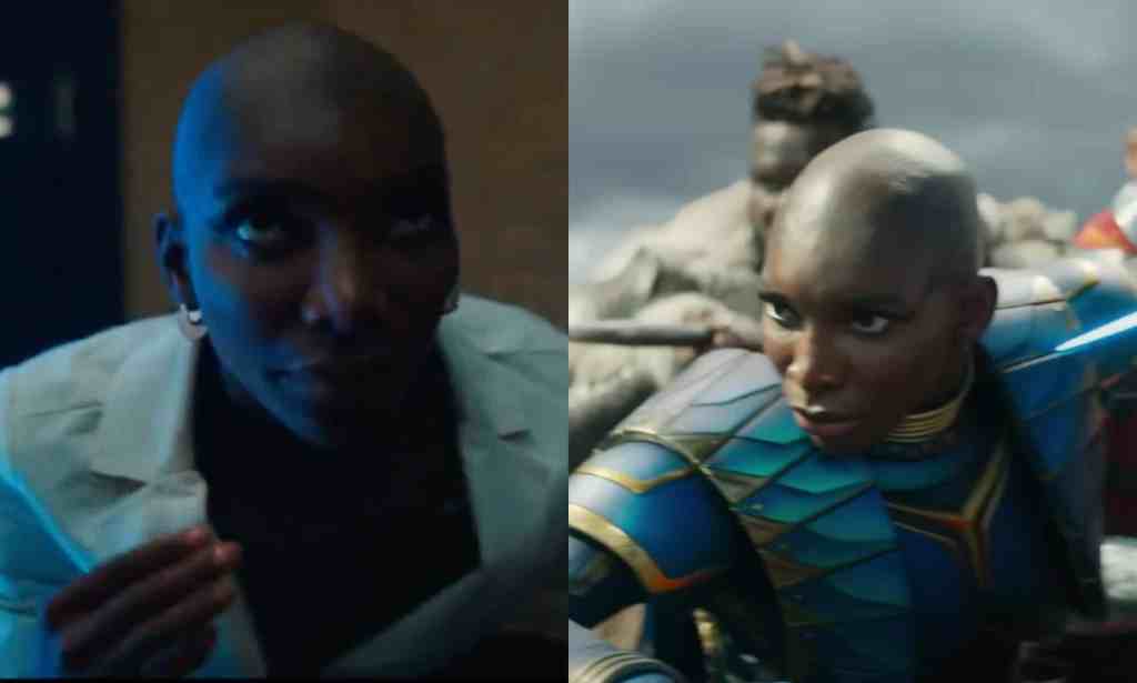 Michaela Cole as Aneka in Black Panther_ Wakanda Forever. (Marvel_Youtube)