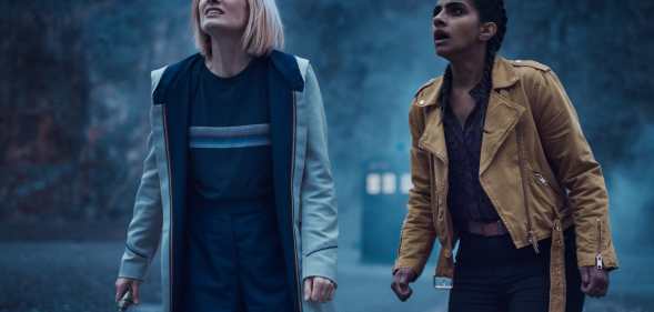 The Thirteenth Doctor and Yaz Khan in The Power of the Doctor. (James Pardon/BBC Studios)