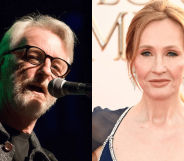 Billy Bragg and JK Rowling.