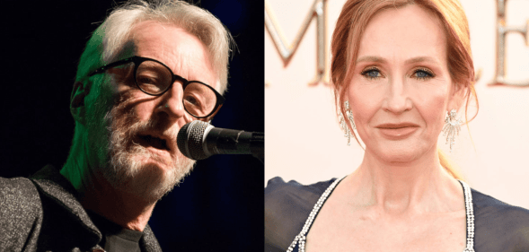 Billy Bragg and JK Rowling.