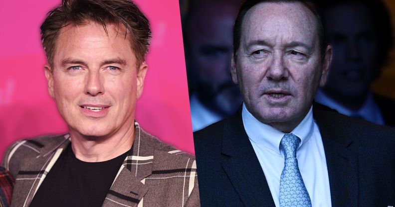 Kevin Spacey and John Barrowman