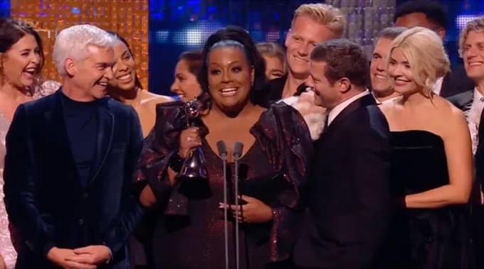 Alison Hammond at the NTAs