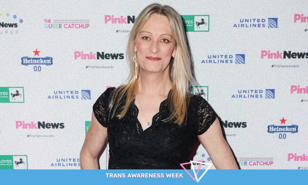 Bobbi Pickard attends The PinkNews Awards 2022 at Church House, Westminster, on October 19, 2022