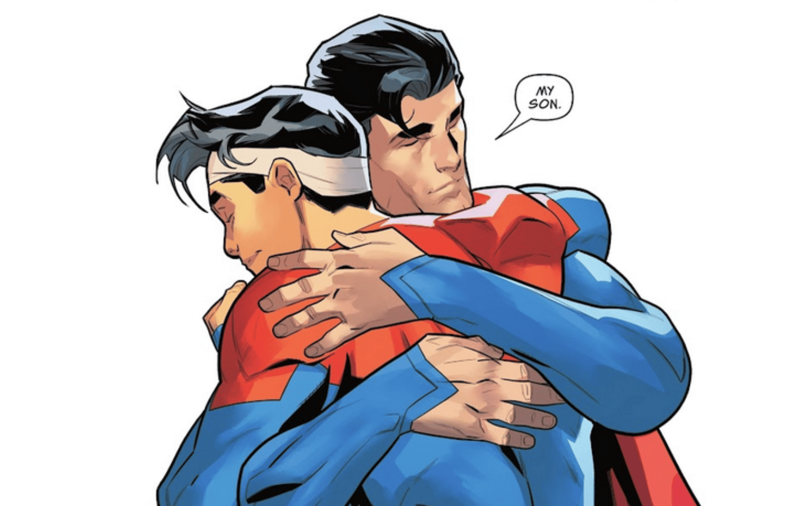 Superman loves and accepts his bisexual son in new DC comic image pic