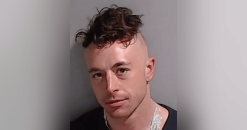 An image of Chase Staub at Fulton County Jail.