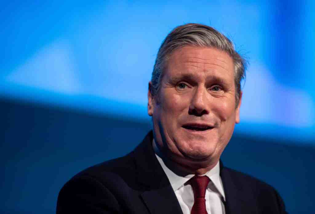 Labour leader Sir Keir Starmer delivers a key note speech to delegates at the Trades Union Congress at Brighton Centre.