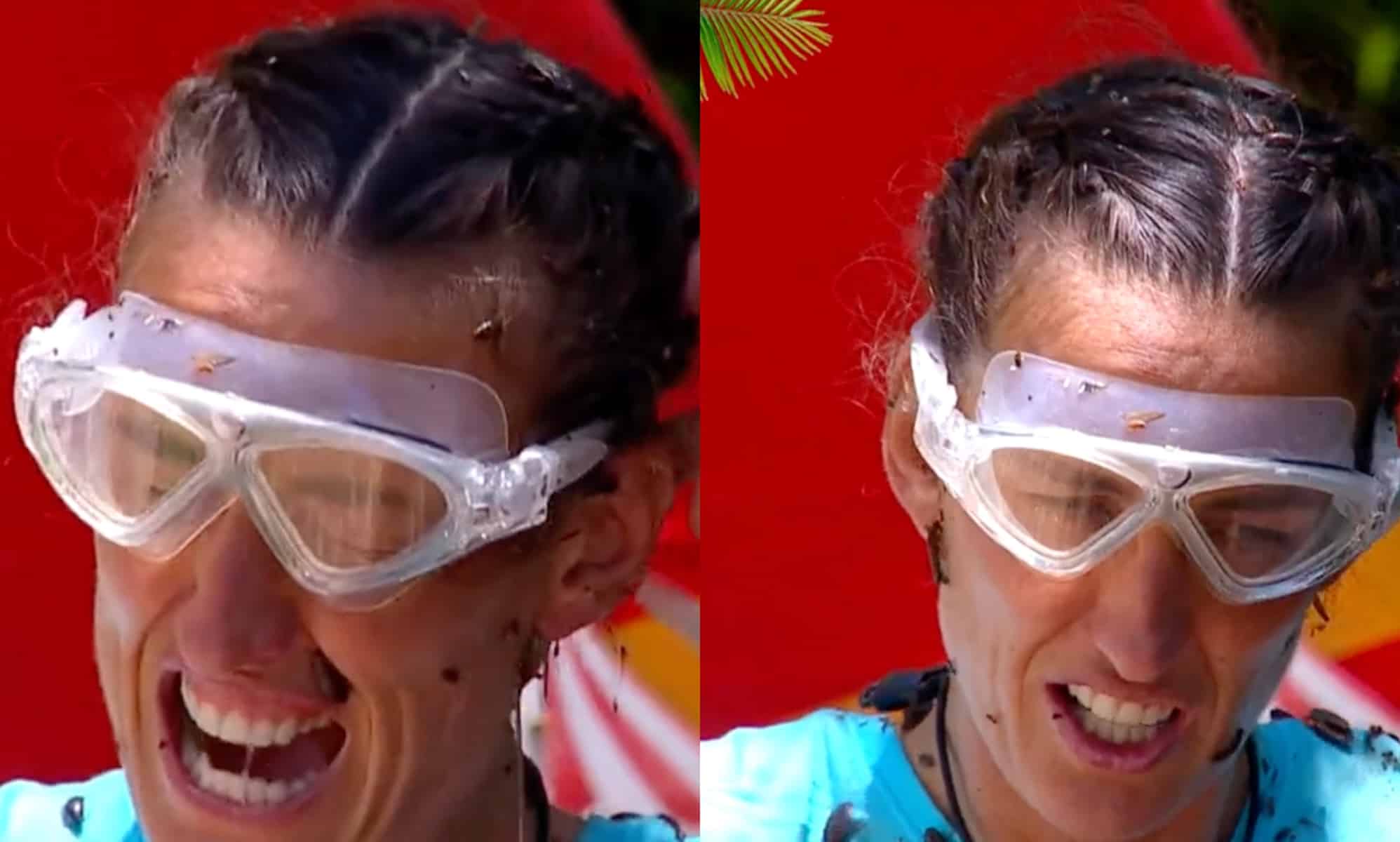 I’m A Celeb: Jill Scott gets cockroach in ear