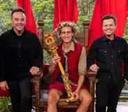 Jill Scott wins I'm A Celebrity... Get Me Out Of Here. (ITV)