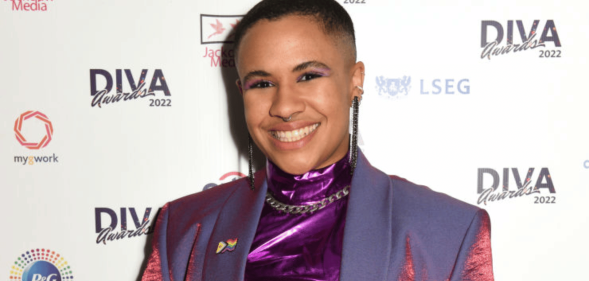 Ki Griffin at the DIVA Awards.