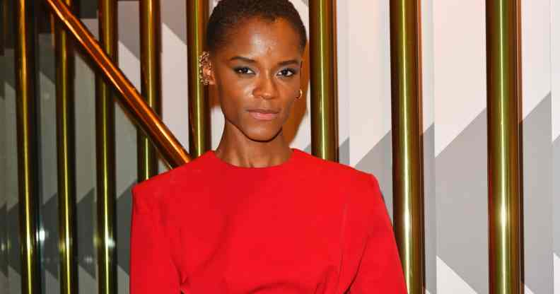 Letitia Wright renews apology two years on from controversy. (Getty)