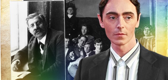 Collage of David Dawson and Magnus Hirschfeld