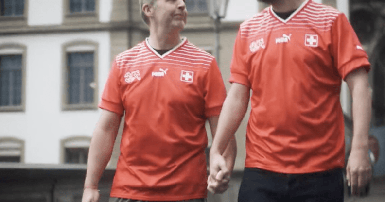 Swiss FA shows gay couple holding hands in promotional squad announcement video ahead of the Qatar World Cup