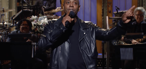 Dave Chappelle delivers his SNL monologue