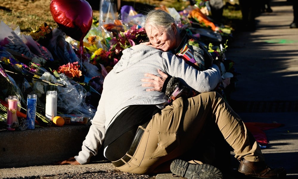 Colorado Springs shooting Governor Polis speaks at vigil