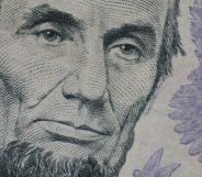 Abraham Lincoln on a US dollar