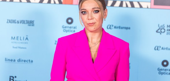 Becky Hill on embracing her queerness. (Getty)