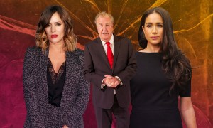Caroline Flack's mum Christine Flack has condemned Jeremy Clarkson for his hateful column about Meghan Markle