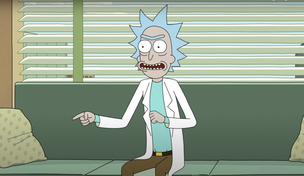 Rick Sanchez is confirmed pansexual in Rick and Morty. (Cartoon Network)