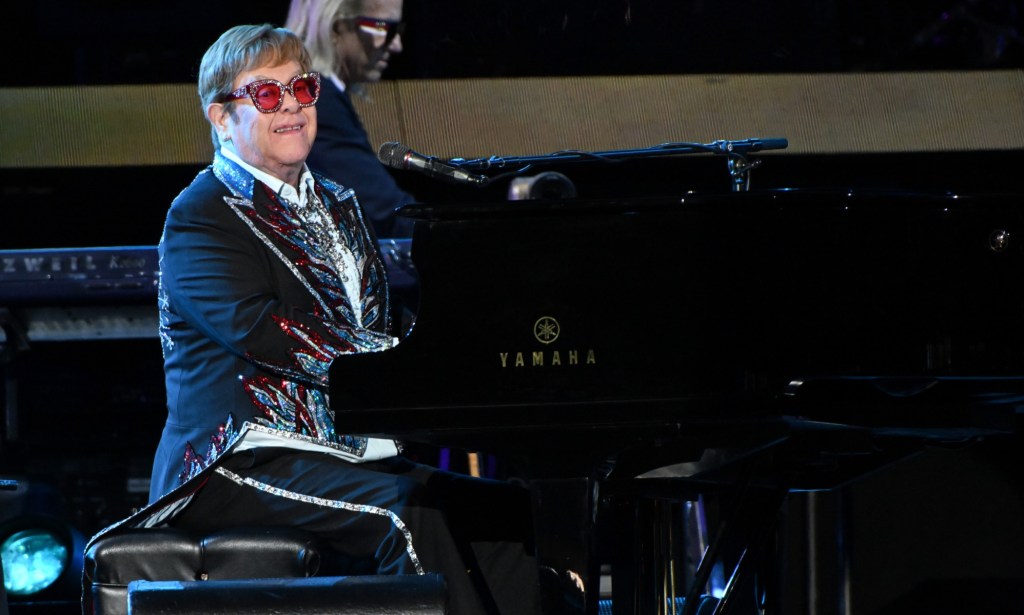 Sir Elton John set to headline Glastonbury 2023. (Getty)
