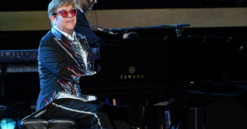 Sir Elton John set to headline Glastonbury 2023. (Getty)