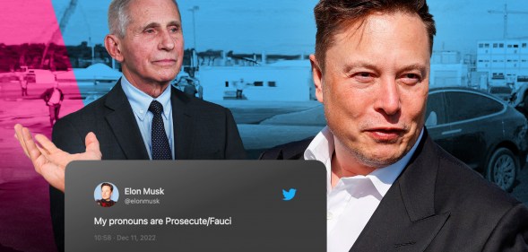 Elon Musk and Dr Anthony Fauci