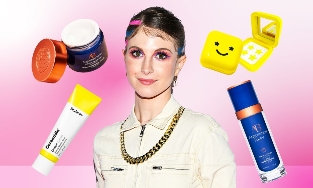 Paramore's Hayley Williams has revealed her tour skincare routine.