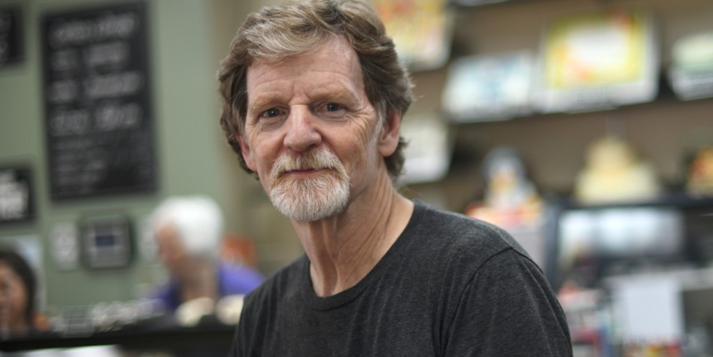 Jack Phillips, who refused to make a cake for a gay couple