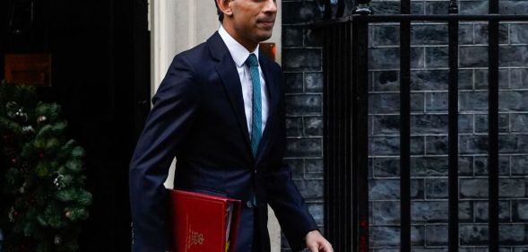 Rishi Sunak leaves 10 Downing Street