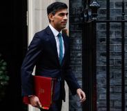 Rishi Sunak leaves 10 Downing Street
