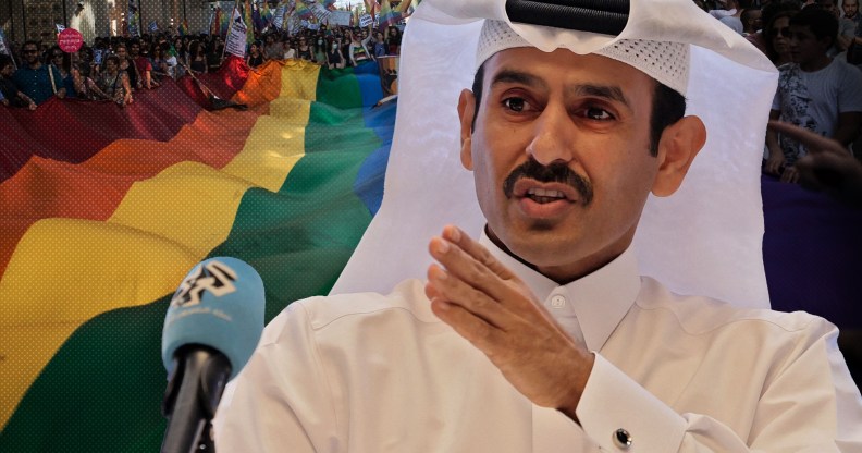 Qatar minister Saad Sherida Al-Kaabi